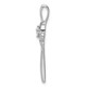 14k White Gold Diamond Slide Pendant PM5111-005-WA