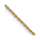 14K 16 inch 1.1mm Baby Rope with Spring Ring Clasp Chain PEN173-16