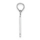 14kw Polished Number 1 Pendant NU01W