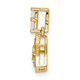 14k Diamond and Yellow Sapphire Star Pendant PM6611-SAY-002-YA