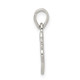 Sterling Silver Polished Clover Pendant QC9550