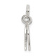 Sterling Silver Cat Lover Pendant QC7839