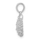 De-Ani Sterling Silver Rhodium-Plated Polished 3D Scorpio Zodiac Pendant QC10994