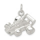 Sterling Silver Race Car Charm QC1037