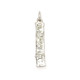 Sterling Silver Mackinac Bridge Charm QC219M
