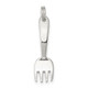 Sterling Silver Fork Charm QC7050