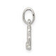 Sterling Silver Letter R with Enamel Pendant QC7935R