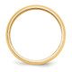 10k Yellow Gold 5mm Half Round Wedding Band Size 9.5 1HR050-9.5