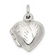 Sterling Silver Heart Locket QLS828