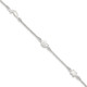 Sterling Silver Polished Animal 9in Plus 1in Ext. Anklet QG2780-9