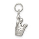 Sterling Silver Polished Crown Charm QP1951