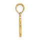 10K Polished G Script Initial Charm 10K6422G