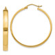 10k Polished Hoop Earring 10TA242