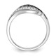 White Night Sterling Silver Rhodium-plated Champagne and White Diamond Fancy Marquise Ring QR5151-6