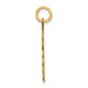 10k Hockey Mask Charm 10C843