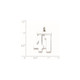 Sterling Silver/Rhodium-plated Polished Number 41 Charm QPL41