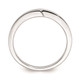 10k White Gold Contoured Wedding Band RM6376B-0W