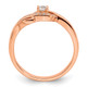 14K Rose Gold Lab Grown Diamond VS/SI FGH Petite Bypass Engagement R RM6570E-012-RLG