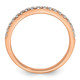 10K Rose Gold Lab Grown Diamond VS/SI FGH Wedding Band RM6515B-033-C0RLG