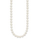 10k 6-7mm White Near Round Freshwater Cultured Pearl Necklace 10WPN060-16