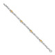 14k White Gold Citrine Bracelet BM4497-CI-W
