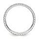 14K White Gold Lab Grown Diamond VS/SI FGH Eternity Band ET0005-050-7WLG