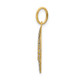 14k Two-Tone Our Lady Of Guadalupe Semi-solid Pendant K6340
