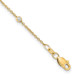 14k Diamond Station Cable Necklace PM1007-036-YA-16