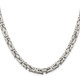 Sterling Silver 6mm Byzantine Chain QBZ150-20