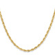 10k 3.5mm Semi-Solid Rope Chain 10BC203-28