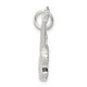 Sterling Silver Electric Guitar Charm QC788