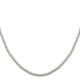Sterling Silver 4mm Beads on Box Chain QK33-16