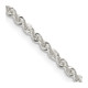 Sterling Silver 2.3mm Solid Rope Chain QDR040-28