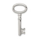 Sterling Silver Rhodium-plated Key Pendant QP1570