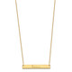 10k Yellow Gold Medium Signature Bar Necklace 10XNA1274Y