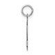 Sterling Silver/Rhodium-plated Polished Number 54 Charm QSS54