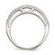 Sterling Silver CZ Ring QR6623-8