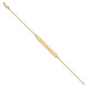 10k Yellow Gold 9 Letter Bubble Bracelet 10XNA1308Y