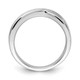 14k White Gold Channel-set Blue Diamond Ring RM5678-BD-020-WA