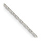 Sterling Silver 1.3mm Elongated Box Chain QPE48-18