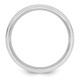 Sterling Silver Rhodium-plated 6mm Brushed Fancy Band Size 11.5 QWB105BRH-11.5