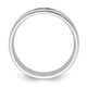Sterling Silver Rhodium-plated 6mm Enamel Fancy Band Size 11.5 QWB126RH-11.5