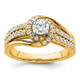 14ky Lab Grown Diamond VS/SI FGH Complete Eng. Ring RM9789E-040-7CYLG
