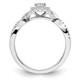 14K White Gold Lab Grown Diamond VS/SI FGH Complete Bypass Ring RM9707-047-CWLG