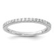 14K White Gold Lab Grown VS/SI FGH Dia Wedding Band RM2204B-023-WLG