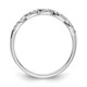 14k White Gold Diamond Scalloped Ring RM4306-020-WA