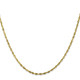 10k 1.8mm Extra-Light D/C Rope Chain 10EX014-16