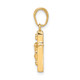 10K Small INRI Crucifix Pendant 10C3894