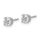 14kw .85ct SI3 G-I Diamond Stud Thread on/off Post Earrings ST3-85W