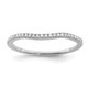 Sterling Silver Rhodium Plated Diamond Wrap Ring QR4789-6